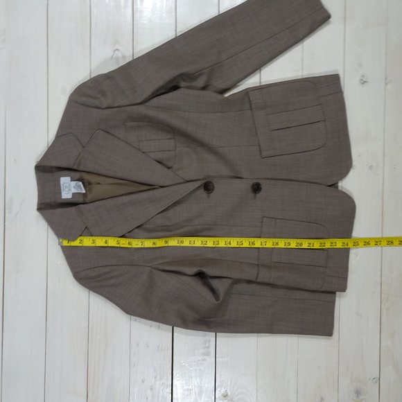 Ann Taylor Loft Petites Wool Blend Blazer 4P - Picture 10 of 10